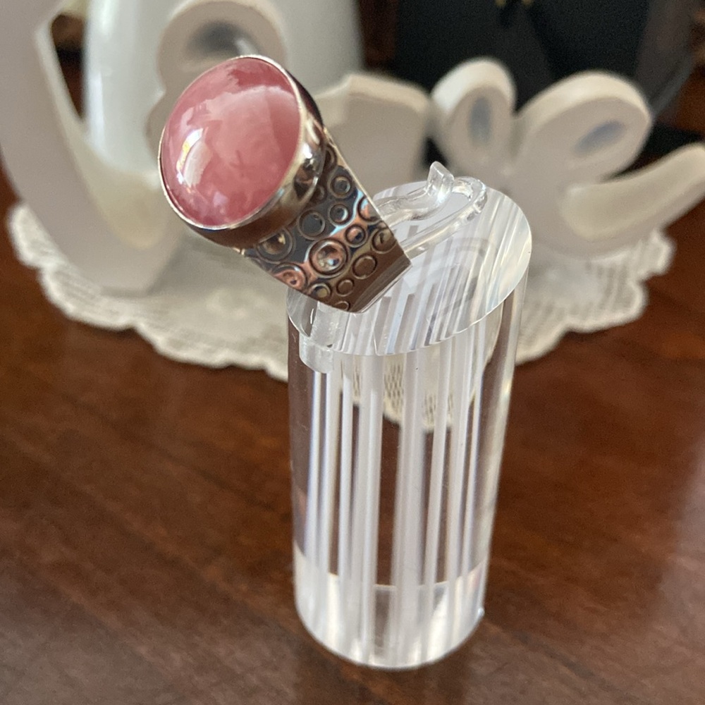 Pink gemstone 925 - Picture 3 of 5
